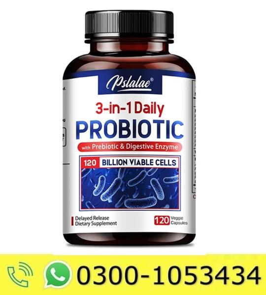 3-in-1 Daily Probiotics Capsules Price in Pakistan
