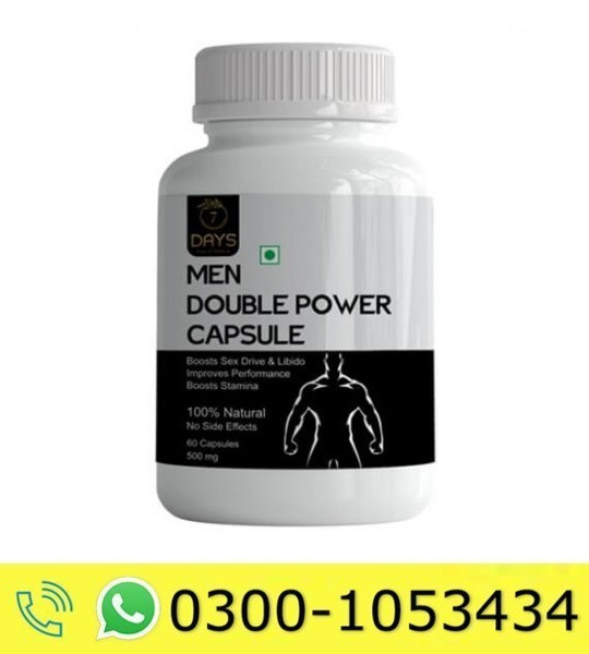 7 Days Men Double Power Capsule Price in Pakistan