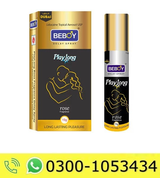 Beboy PlayLong Delay Spray Rose Price in Pakistan