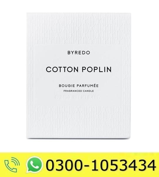 Byredo Cotton Poplin Candle 240 G Price in Pakistan