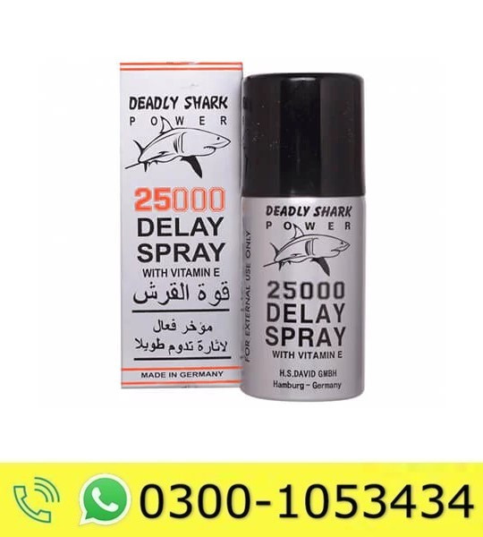 Deadly Shark 25000 Delay Spray For Men 40ml Price in Pakistan