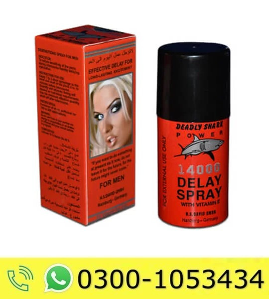 Deadly Shark Power 14000 Delay Spray Price in Pakistan