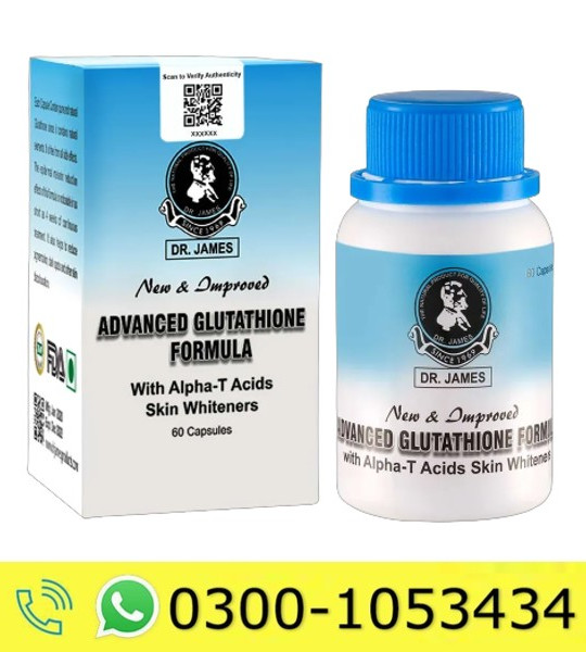 Dr James Glutathione Curma Capsule Price in Pakistan