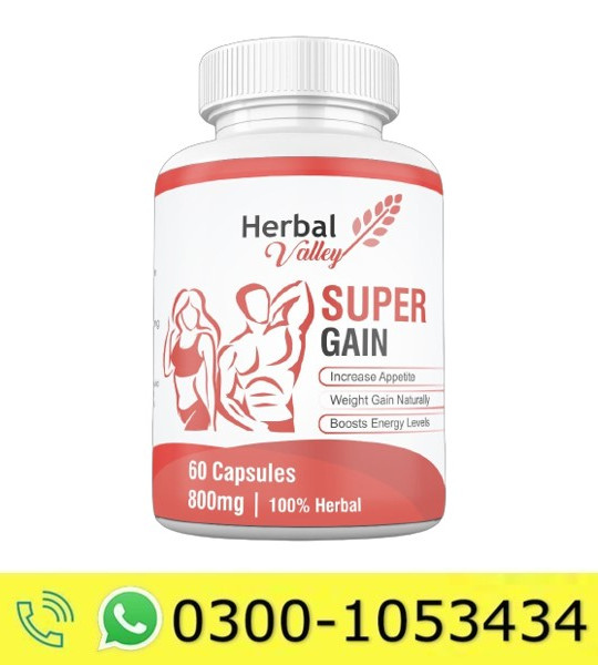 Herbal Valley Super Gain Pills Price in Pakistan