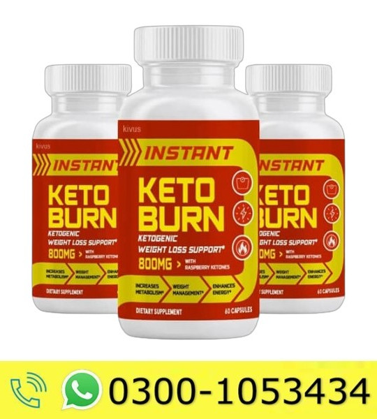 Instant Keto Burn Pills Price in Pakistan