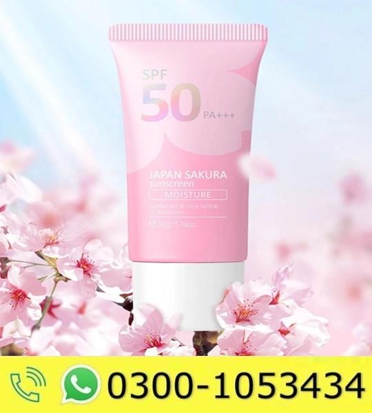 Laikou Japan Sakura UV SPF 50 Sunscreen Cream Price in Pakistan