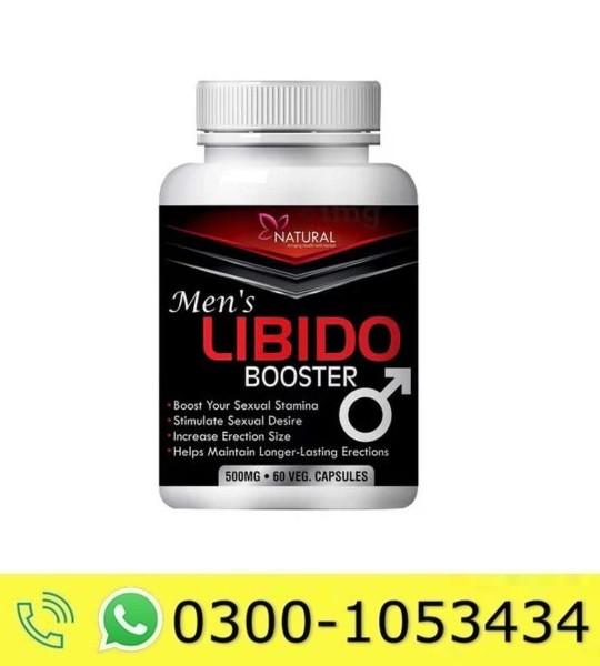 Natural Men's Libido Booster 500mg Capsule Price in Pakistan