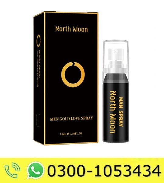 North Moon Men Gold Love Spray Price in Pakistan