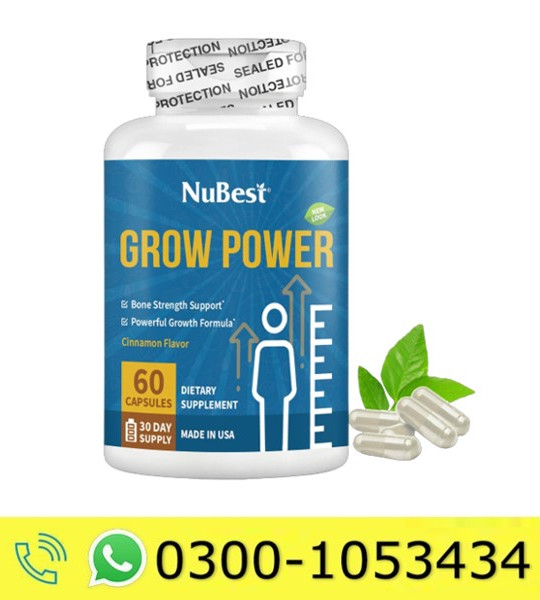 Nubest Grow Power Capsule Price In Pakistan