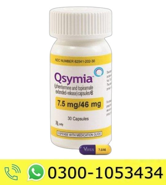 Qsymia 7.5 mg/46 mg Capsules Price in Pakistan