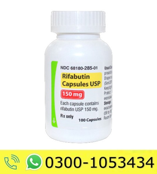 Rifabutin Capsules Price in Pakistan