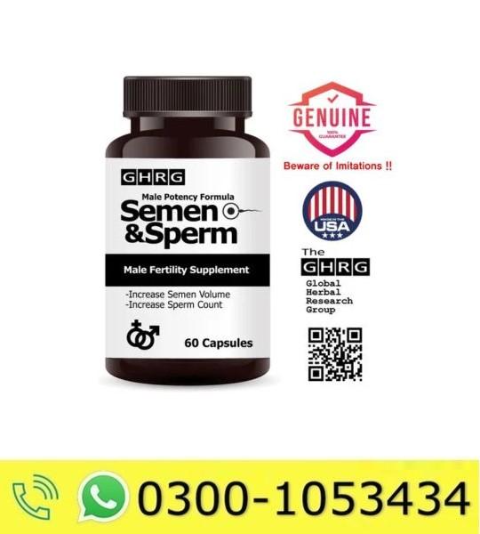 Semen & Sperm Male Fertility Supplement Price in Pakistan