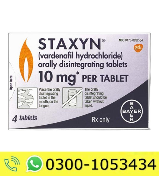 Staxyn Tablets Price in Pakistan