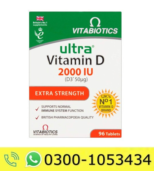 Ultra Vitamin D 2000 IU Price in Pakistan