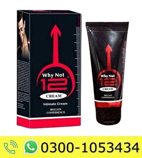 Why Not 12 Cream Price in Pakistan
