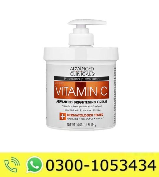 Advanced Clinicals Vitamin C Advanced Brightening Cream Price in Pakistan