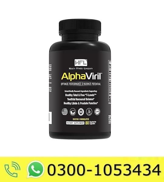 AlphaViril Capsules Price in Pakistan