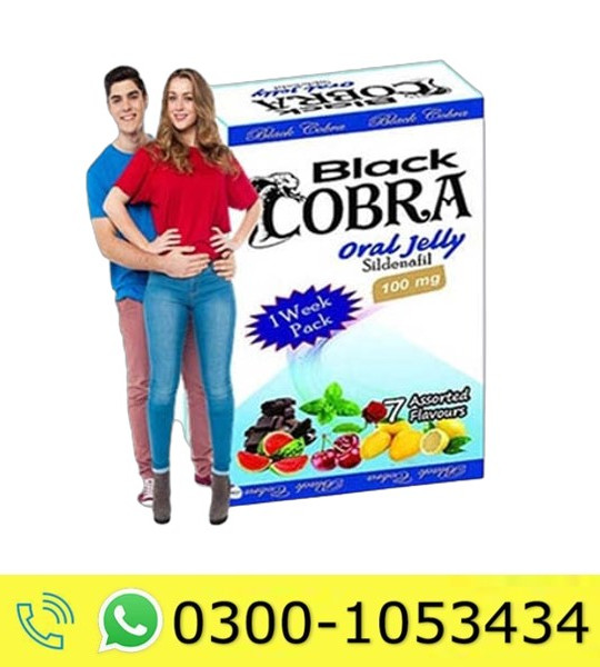 Black Cobra Oral Jelly Price in Pakistan