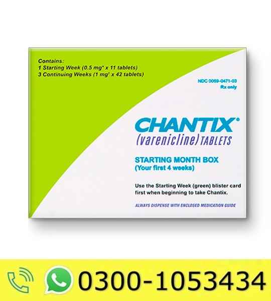 Chantix Tablets Price in Pakistan