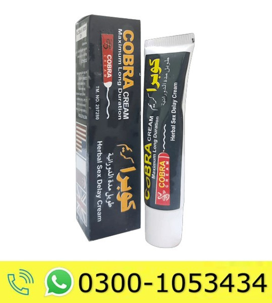 Cobra Delay Cream Price in Pakistan