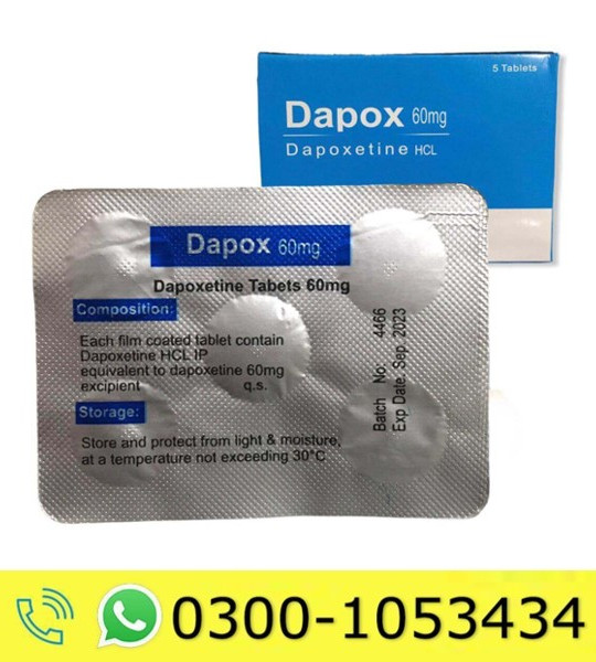 Dapoxetine Hydrochloride Tablets Price in Pakistan