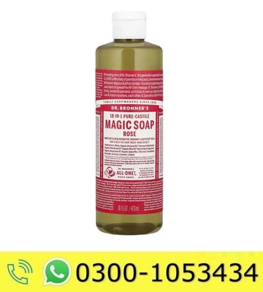 Dr. Bronner's 18-in-1 Pure-castile Magic Soap Rose Price in Pakistan