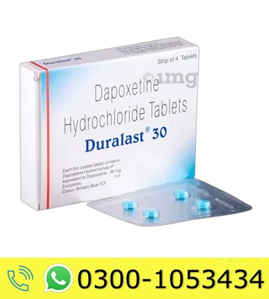 Duralast 30mg Tablets Price in Pakistan