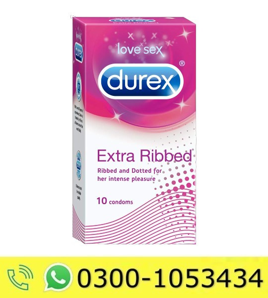 Durex Extra Ribbed Condom Price in Pakistan