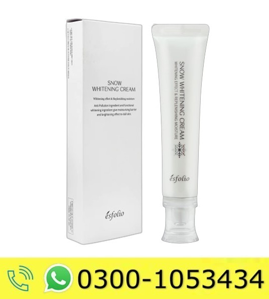 Esfolio Snow Whitening Cream Price in Pakistan