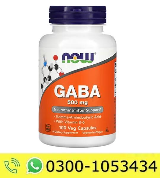 Gaba With Vitamin B-6 Capsules Price in Pakistan