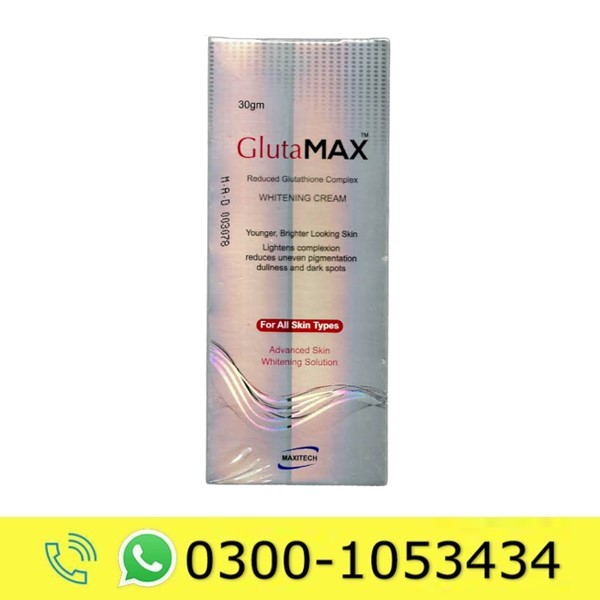 Glutamax Whitening Cream Price in Pakistan 0300 1053434