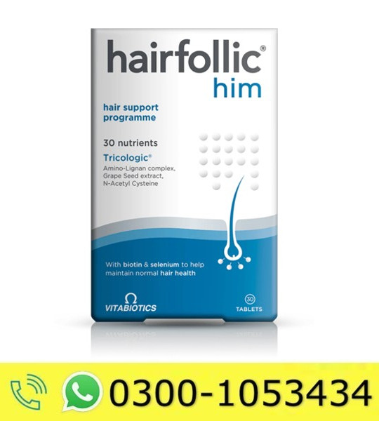 Hairfollic Him Tablets Price in Pakistan
