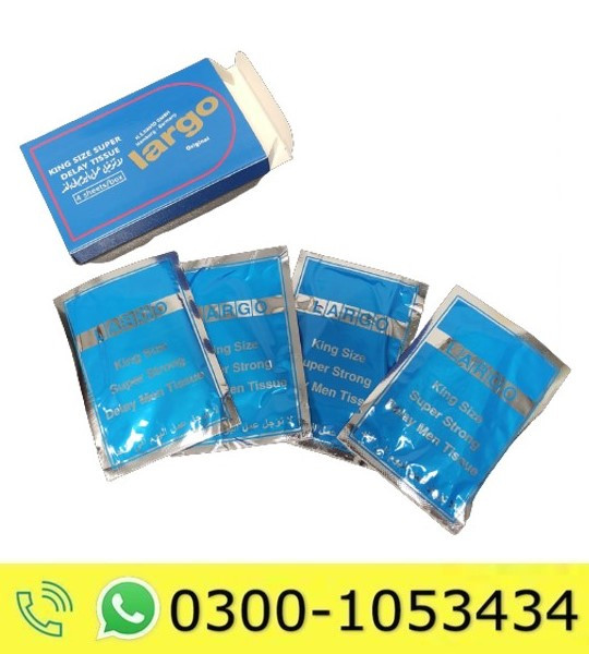 Largo Super Strong Long Lasting Delay Tissue Price in Pakistan