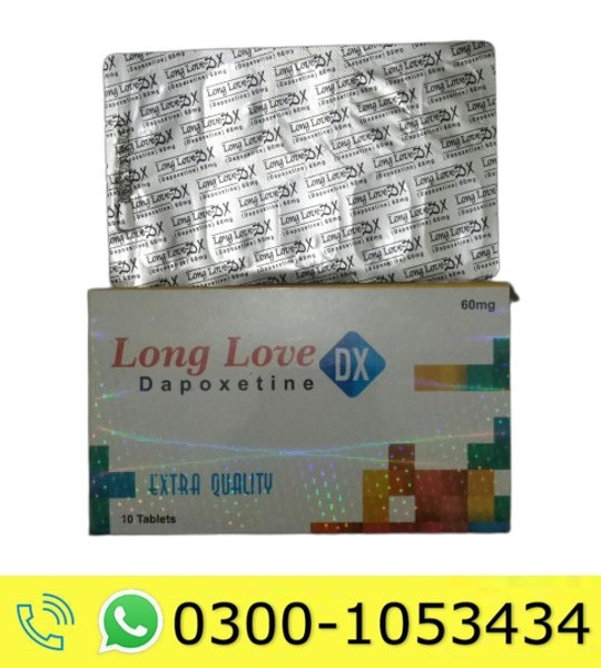 Long Love Dapoxetine Tablets Price in Pakistan