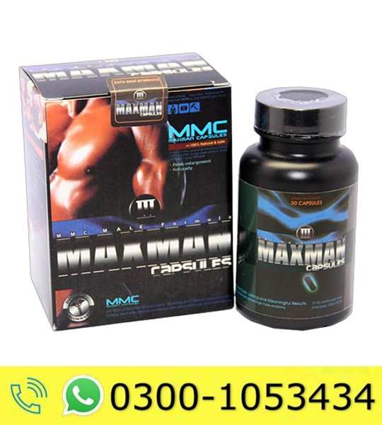 Maxman Capsule Price in Pakistan