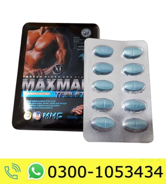 Maxman Male Sexual Tablet Price in Pakistan