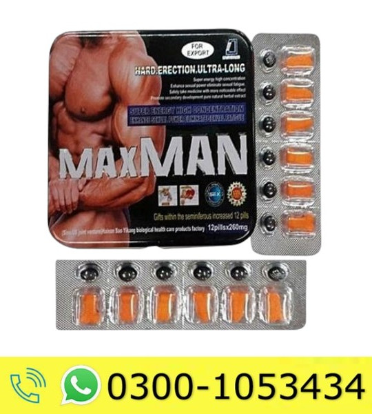 Maxman Ultra Long Tablets Price in Pakistan