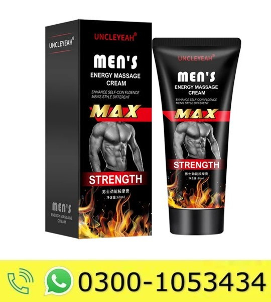 Men's Energy Massage Cream Price in Pakistan