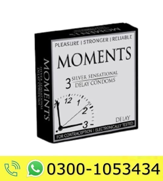 Moments Silver Delay Condom Price in Pakistan