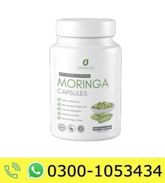 Organitics Moringa Capsules Price in Pakistan