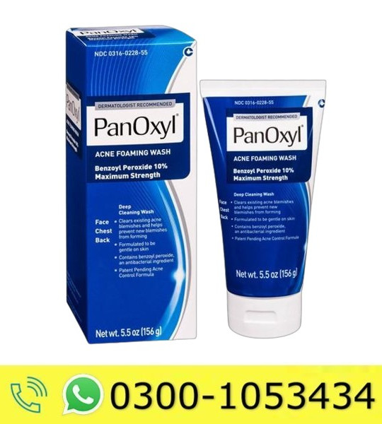 Panoxyl Acne Foaming Face Price in Pakistan