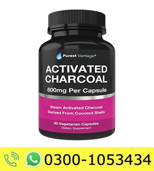 Purest Vintage Activated Charcoal Capsules Price in Pakistan