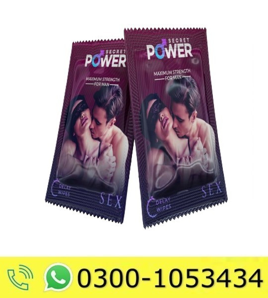 Secret Power Delay Wipes Price in Pakistan