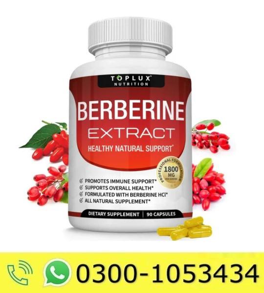 Toplux Nutrition Berberine Extract Capsules Price in Pakistan