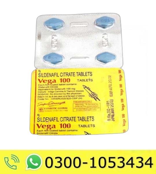Vega 100mg Tablets Price in Pakistan