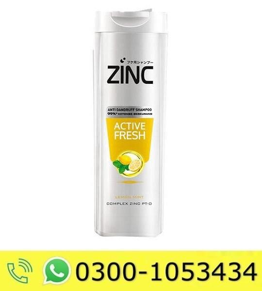 Zinc Active Fresh Anti Dandruff Shampoo Price in Pakistan